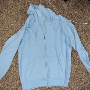 Super cute oversized light blue jacket
